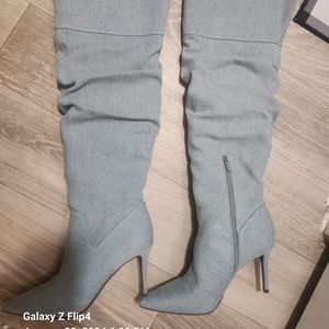 Jessica Simpson stiletto heel - Tigh high boots